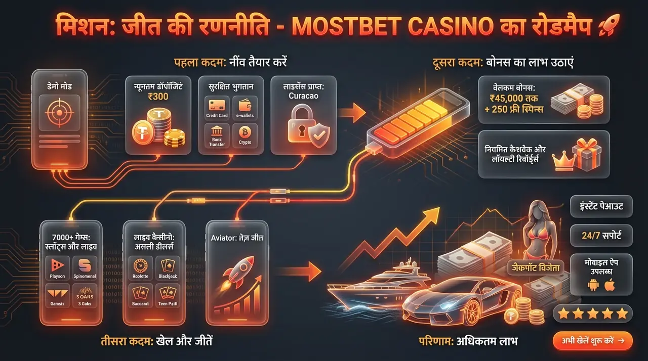mostbet casino में खेलें